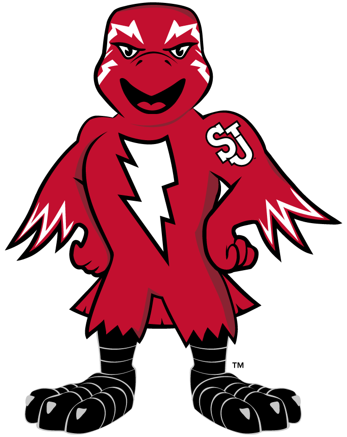 St. John's Red Storm 2013-2015 Mascot Logo v2 iron on transfers for T-shirts